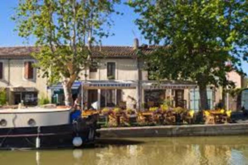 La Halte Du Canal Carcassonne Exterior photo